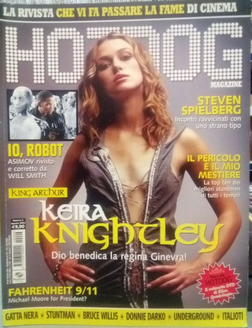 HOTDOG (It) magazine side cover Issue 6   August 2004